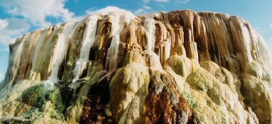 Cascada termal en Argelia: Hammam El Meskhoutine